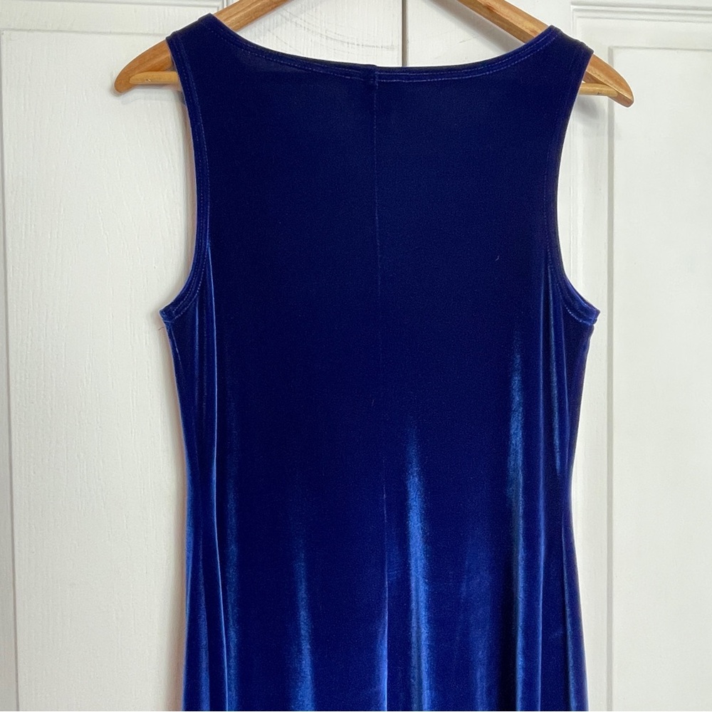 Stretch Velvet 90s Maxi Dress